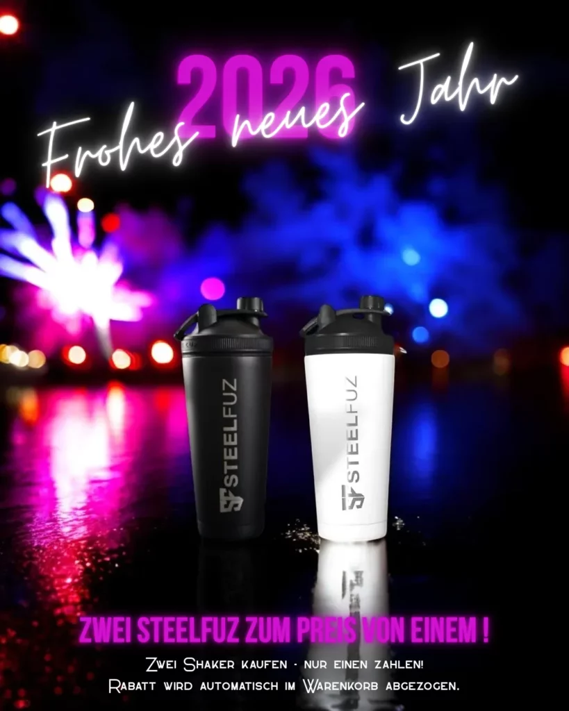 Frohes neues Jahr 2026 SteelFuz Sale 2für1
